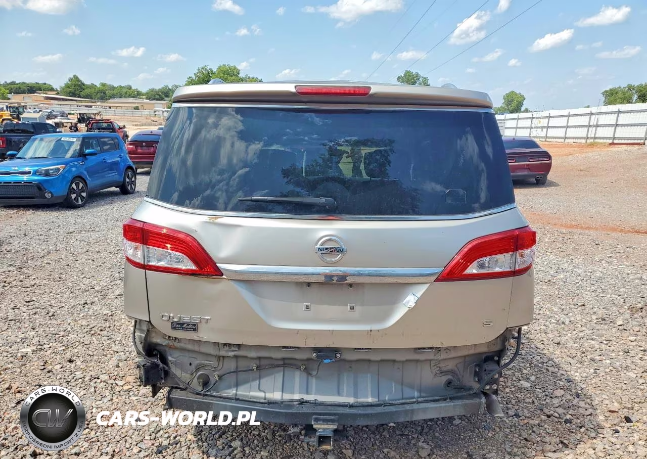 2012 Nissan Quest 3.5 S VIN:JN8AE2KP3C9037480 - 6