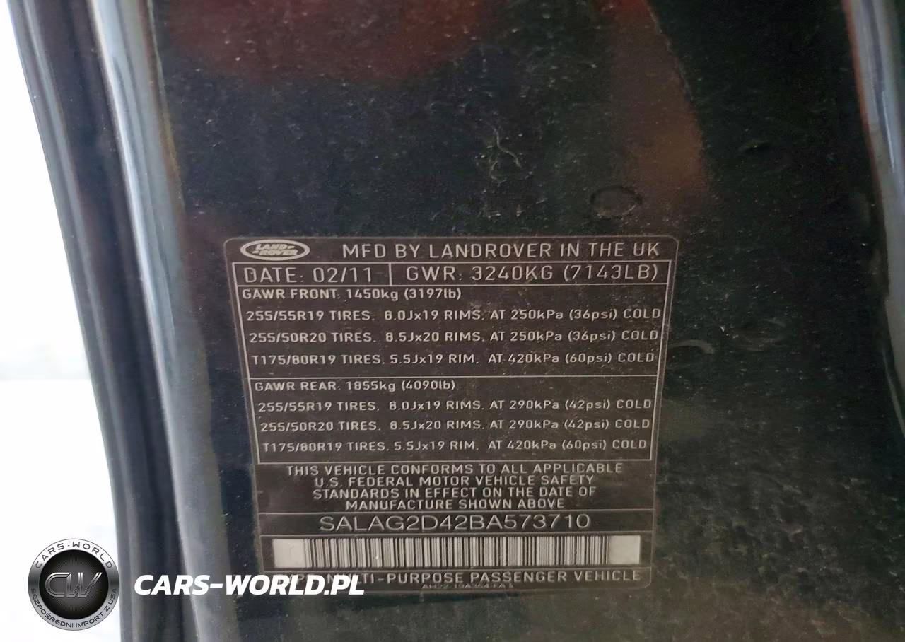 2011 Land Rover Lr4 Hse VIN:SALAG2D42BA573710 - 13