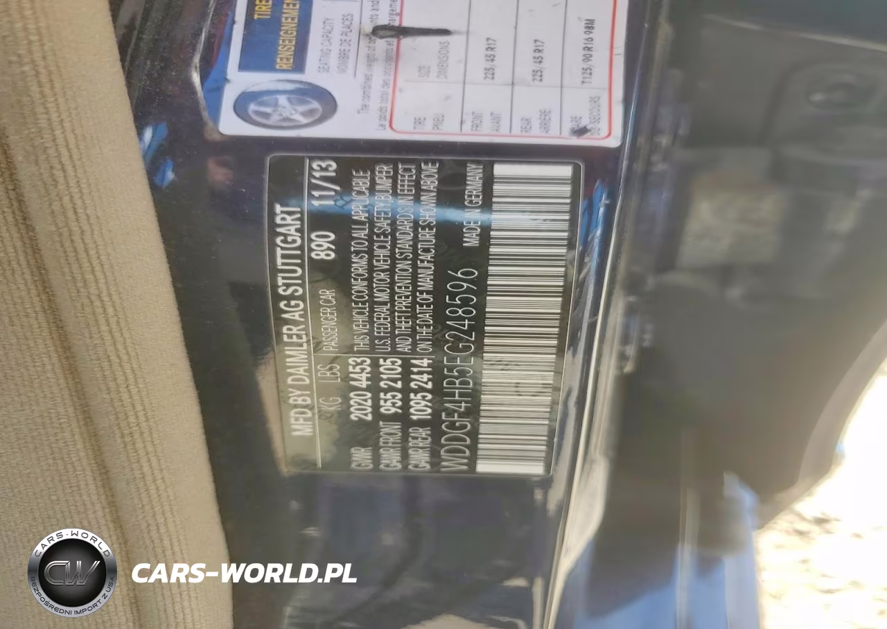 2014 Mercedes-Benz C 250 VIN:WDDGF4HB5EG248596 - 13