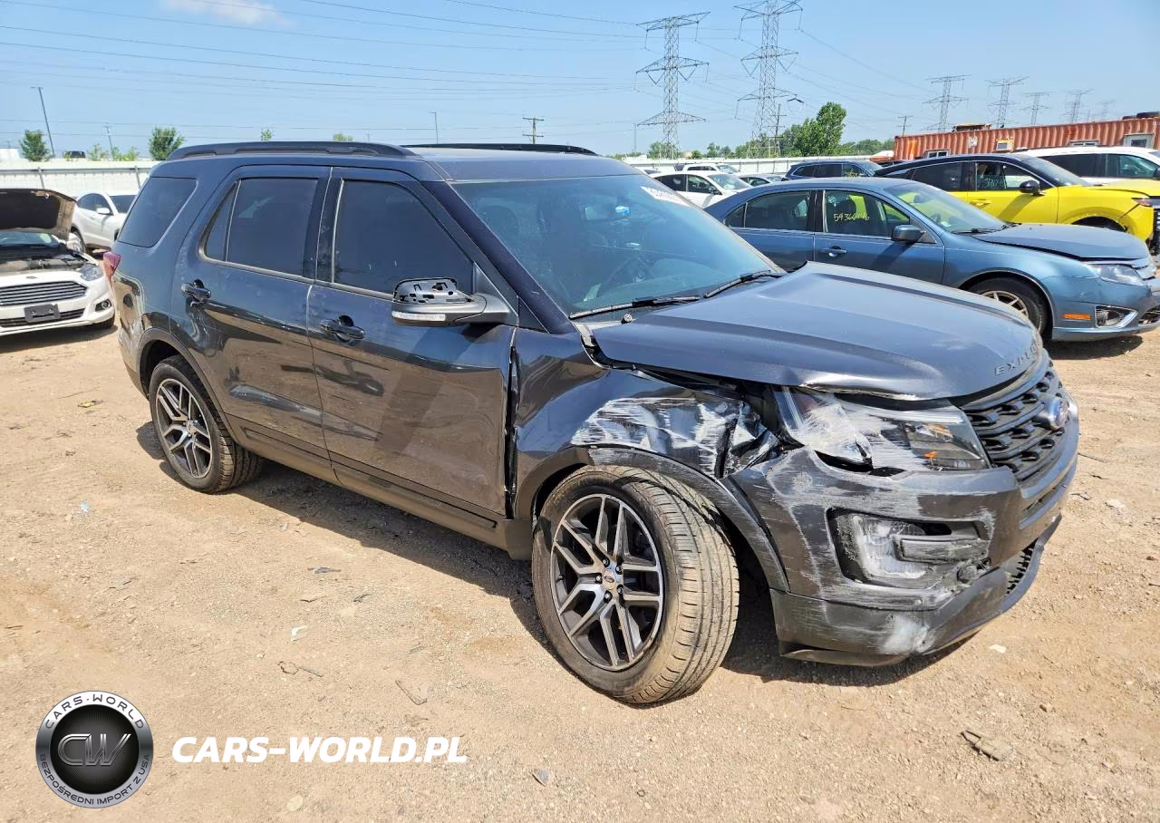 2017 Ford Explorer Sport VIN:1FM5K8GT9HGD98970 - 4