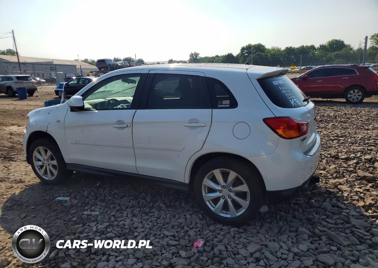 2015 Mitsubishi Outlander Sport Es VIN:4A4AR3AU1FE030092 - 2