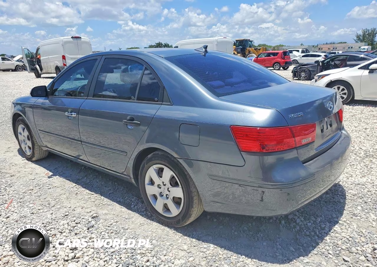 2009 Hyundai Sonata Gls VIN:5NPET46C19H503137 - 2