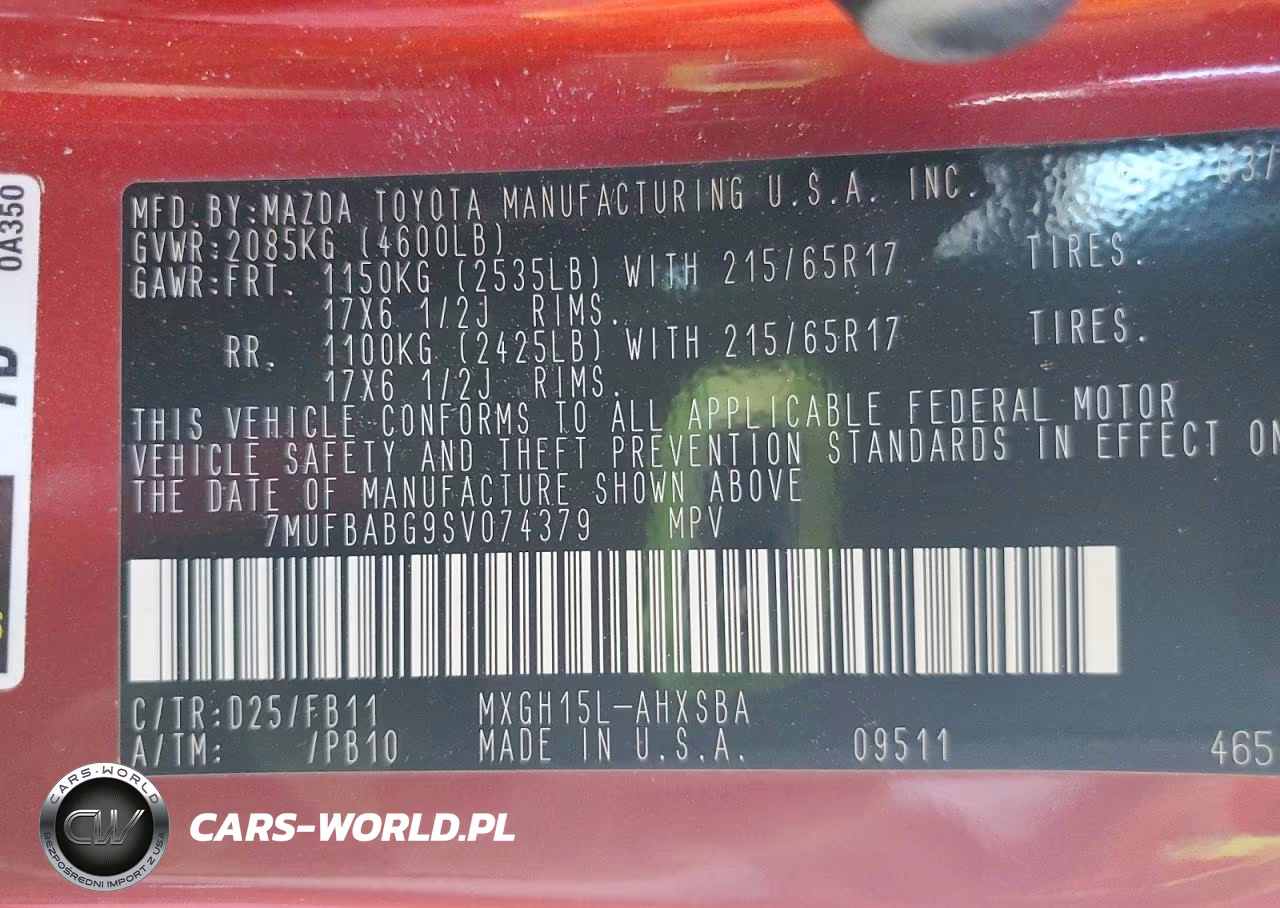 2025 Toyota Corolla Cross Hybrid Se VIN:7MUFBABG9SV074379 - 13