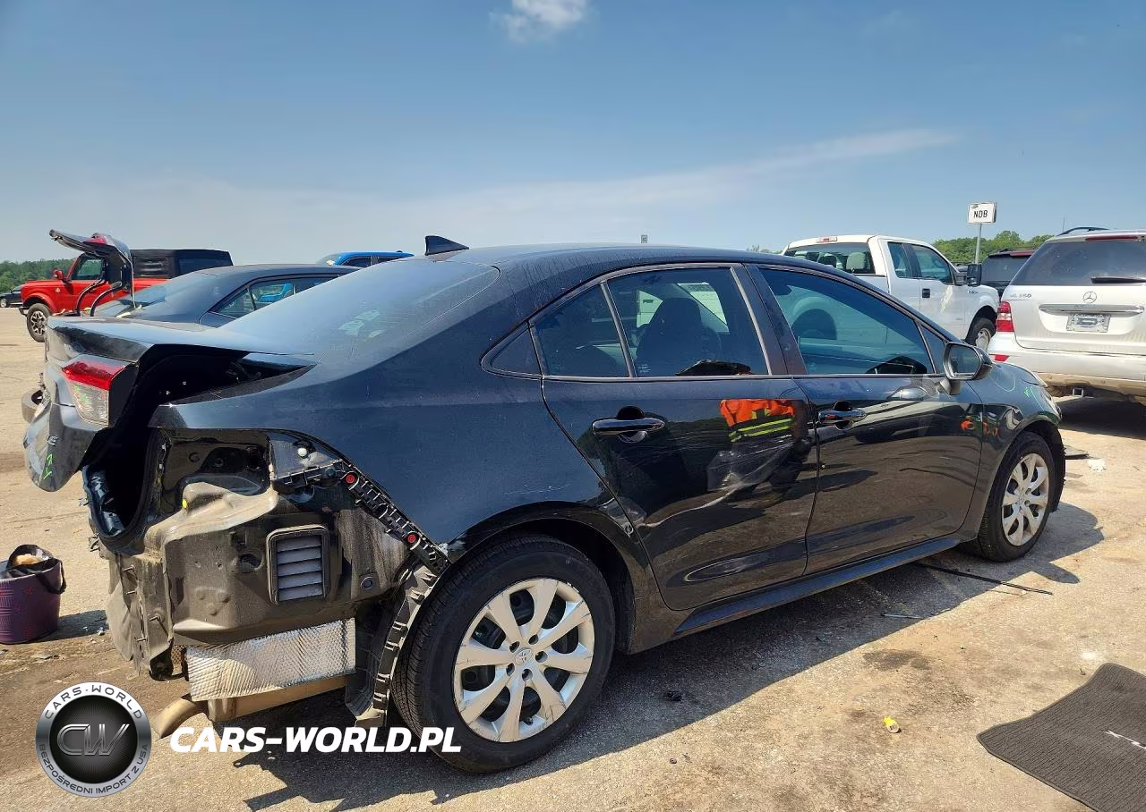 2021 Toyota Corolla Le VIN:5YFEPMAEXMP159560 - 3