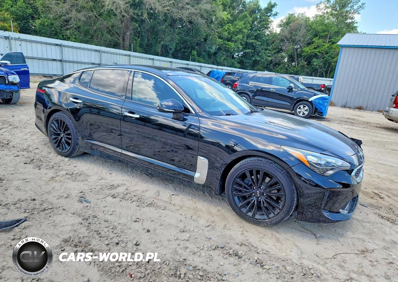 2018 Kia Stinger Premium VIN:KNAE25LAXJ6014226 - 4