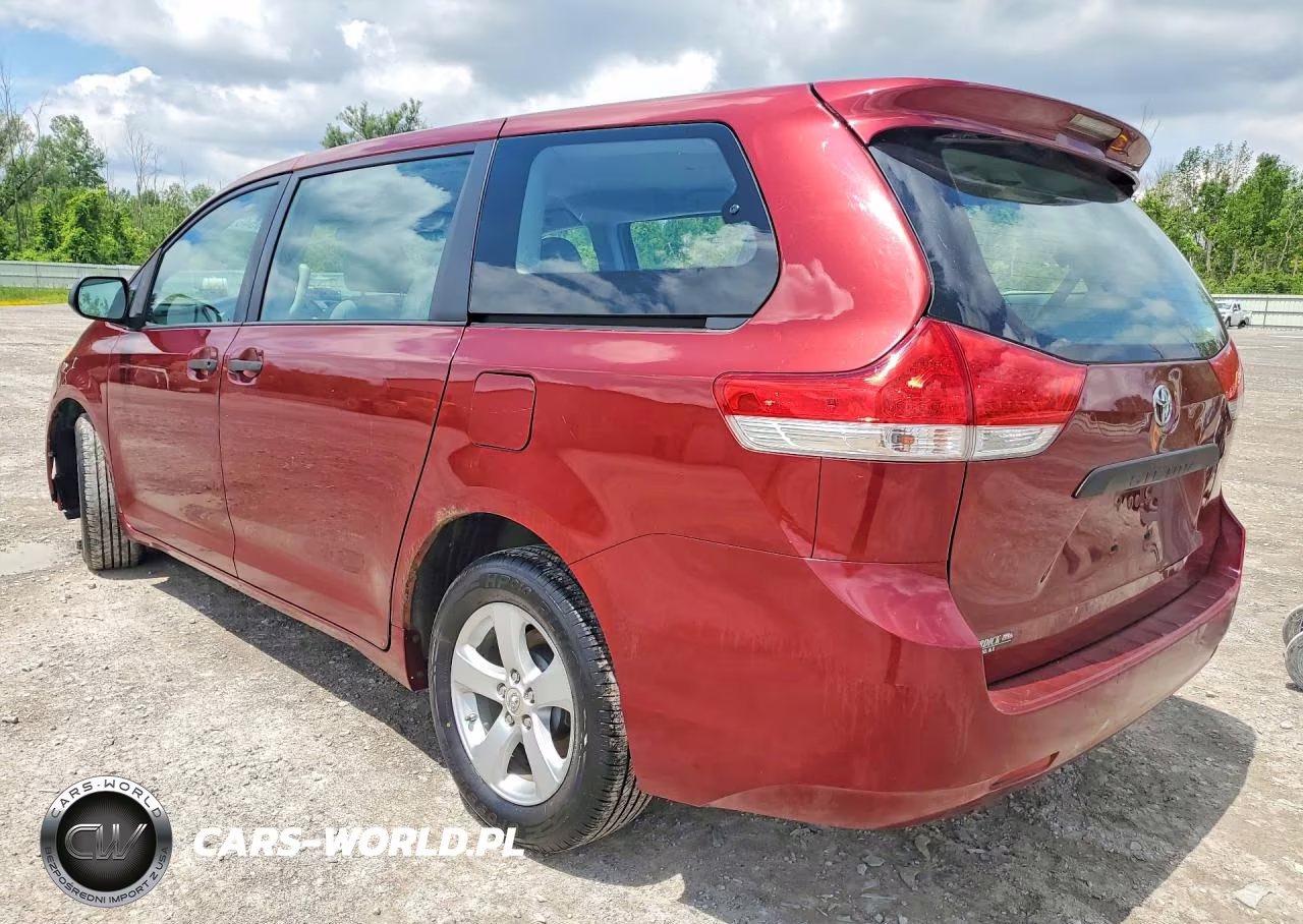 2011 Toyota Sienna Base 7-Passenger VIN:5TDKA3DC6BS001214 - 2