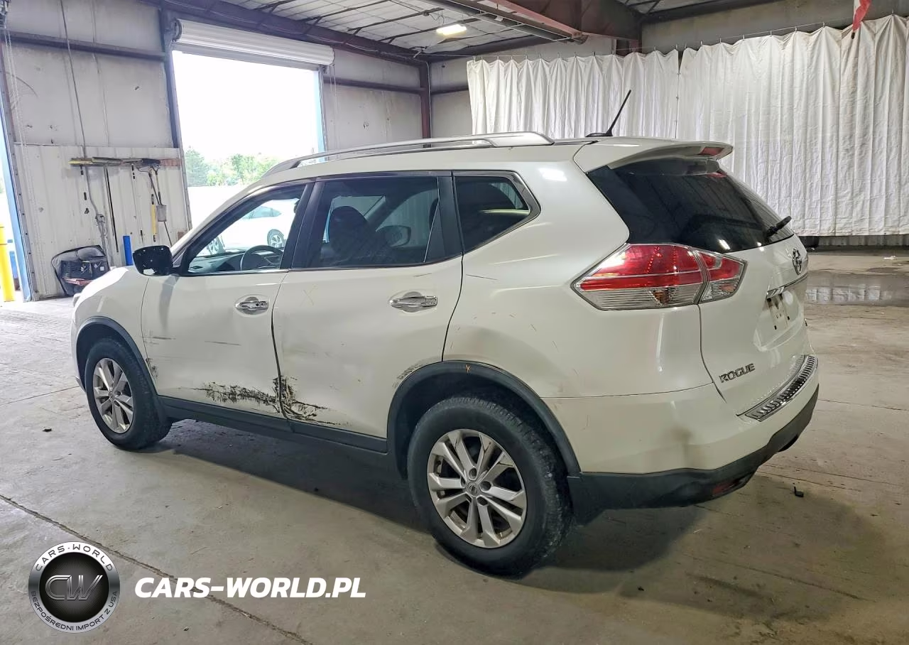 2016 Nissan Rogue Sv VIN:KNMAT2MV1GP701502 - 2