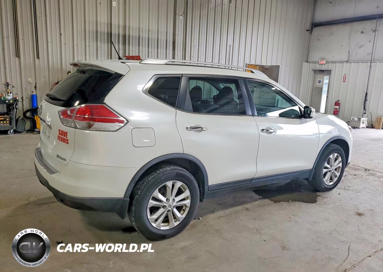 2016 Nissan Rogue Sv VIN:KNMAT2MV1GP701502 - 3