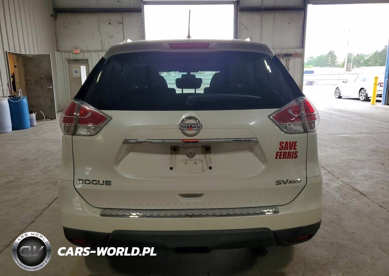 2016 Nissan Rogue Sv VIN:KNMAT2MV1GP701502 - 6