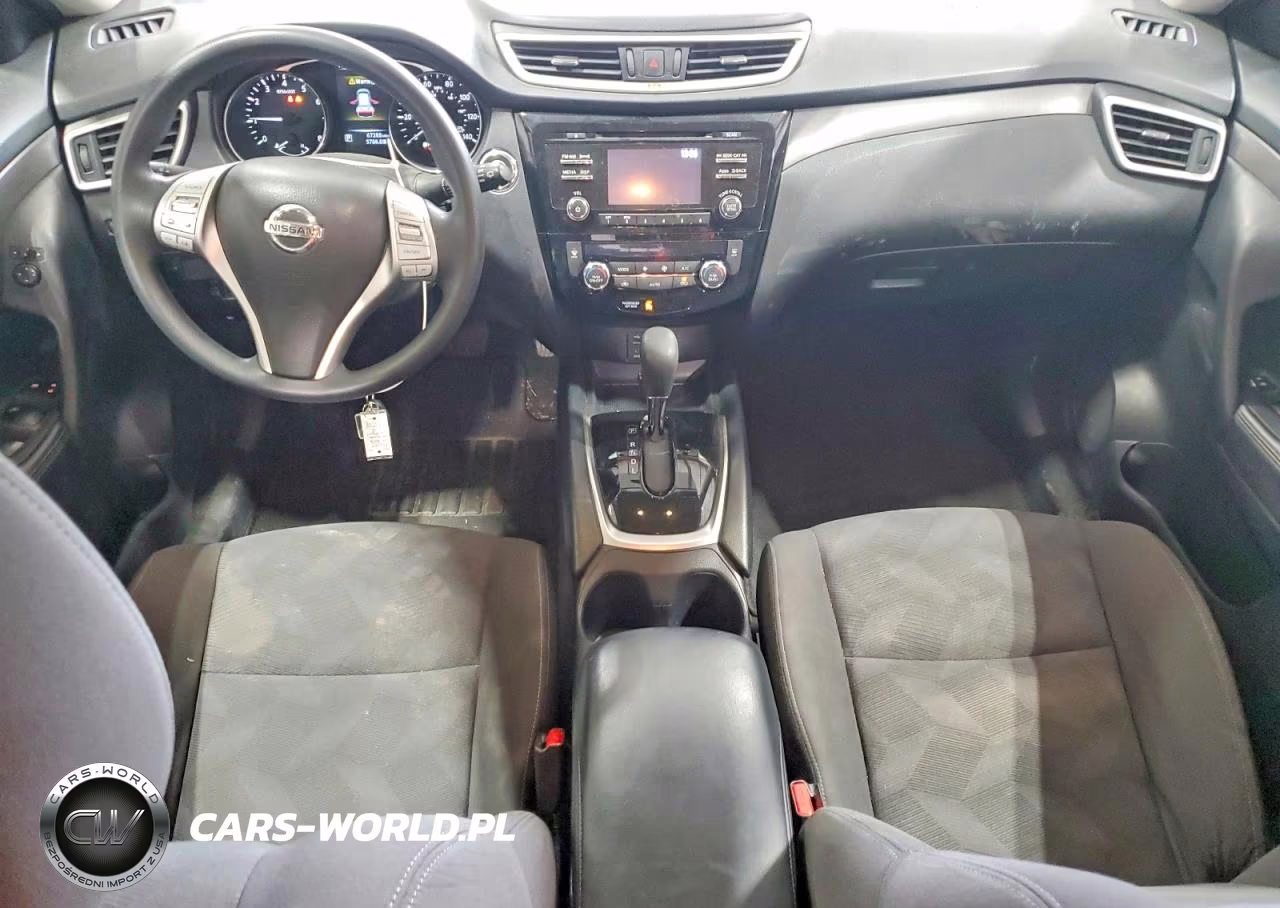 2016 Nissan Rogue Sv VIN:KNMAT2MV1GP701502 - 8