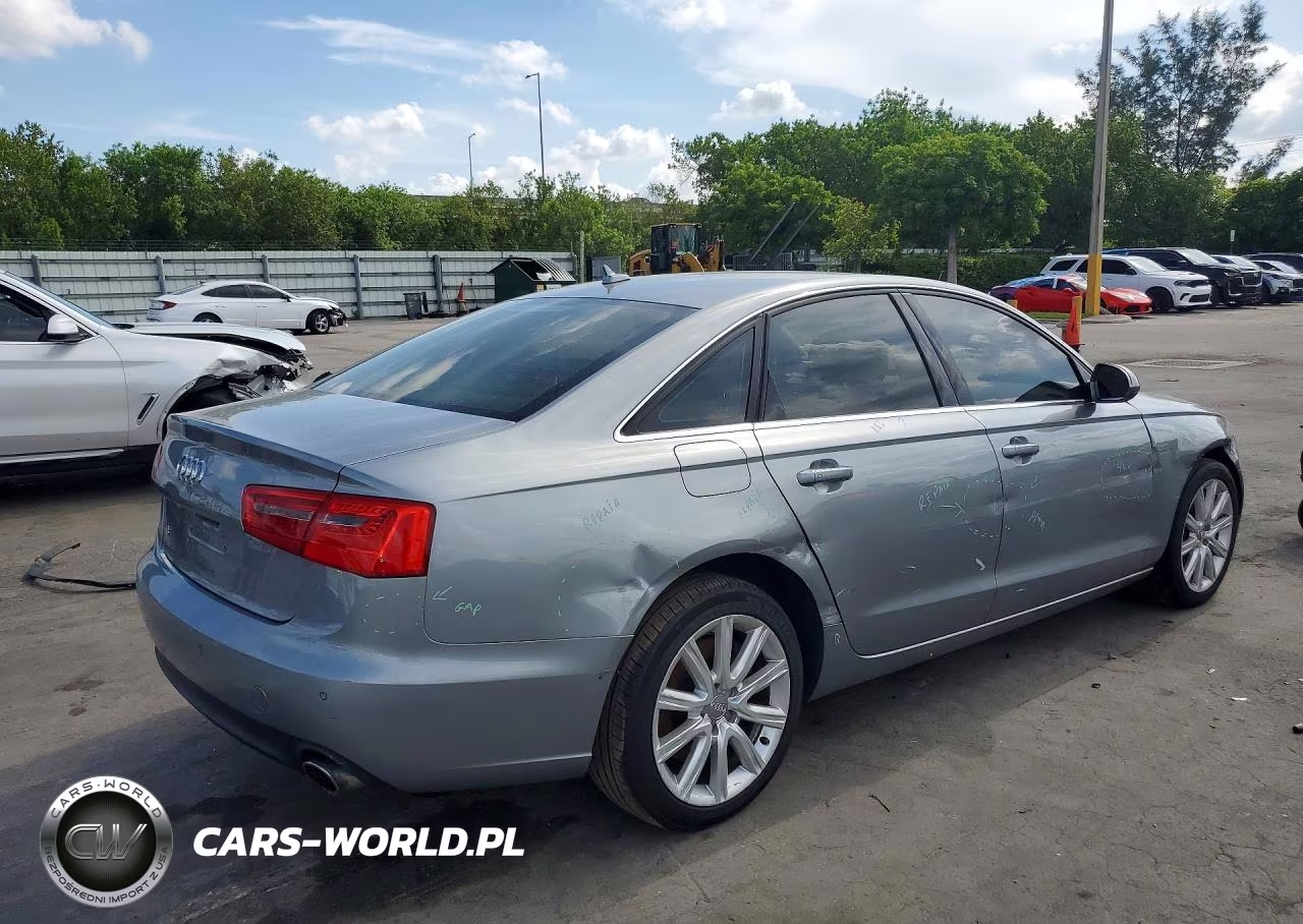 2014 Audi A6 Premium Plus VIN:WAUGFAFC2EN089663 - 3