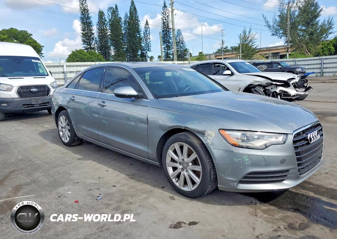 2014 Audi A6 Premium Plus VIN:WAUGFAFC2EN089663 - 4