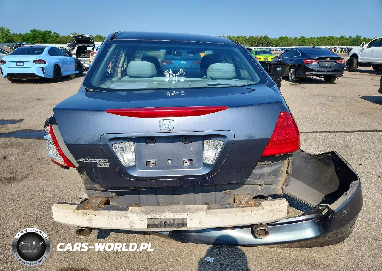 2007 Honda Accord Se VIN:1HGCM66427A098453 - 6