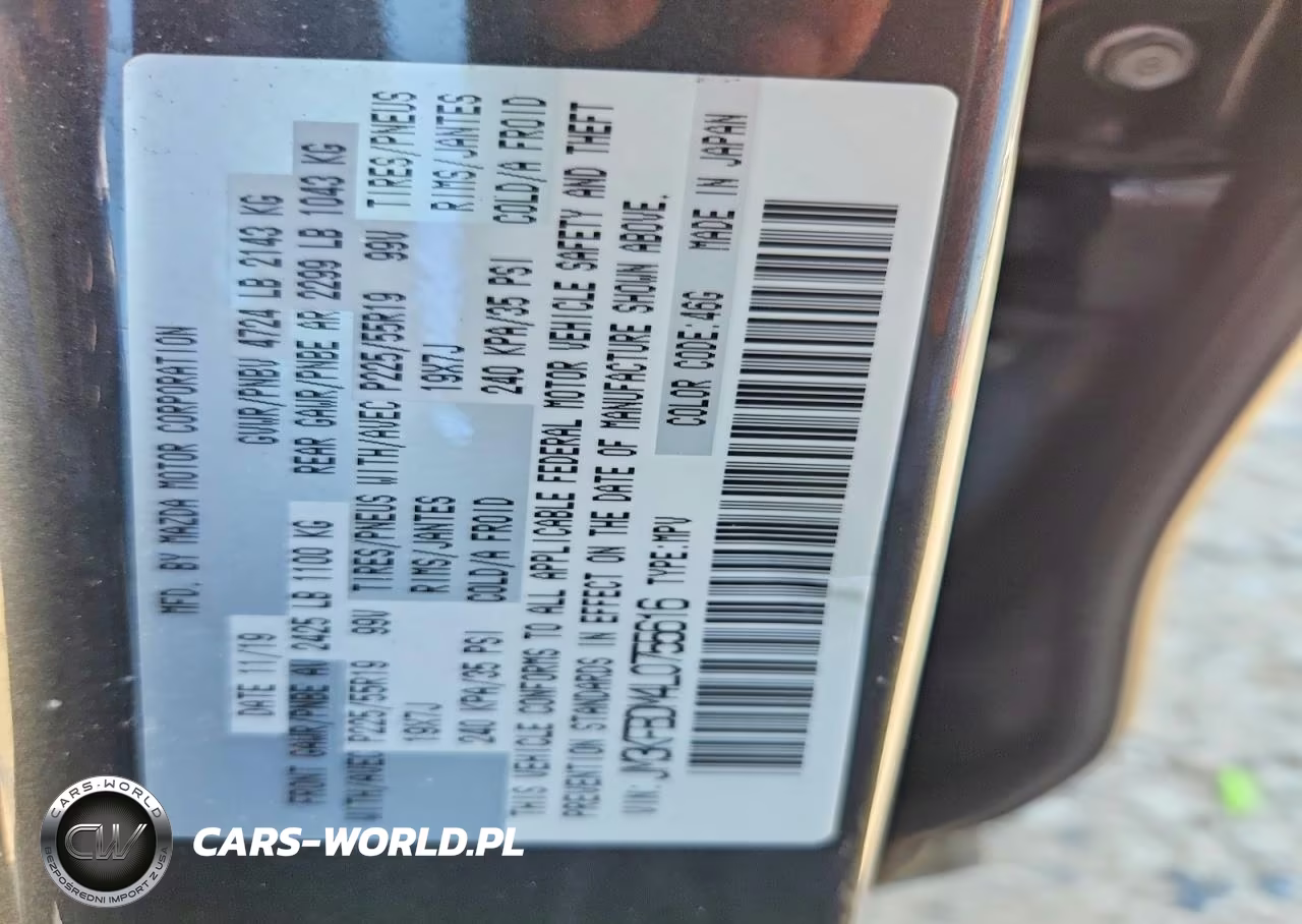 2020 Mazda Cx-5 Grand Touring VIN:JM3KFBDM4L0755616 - 13