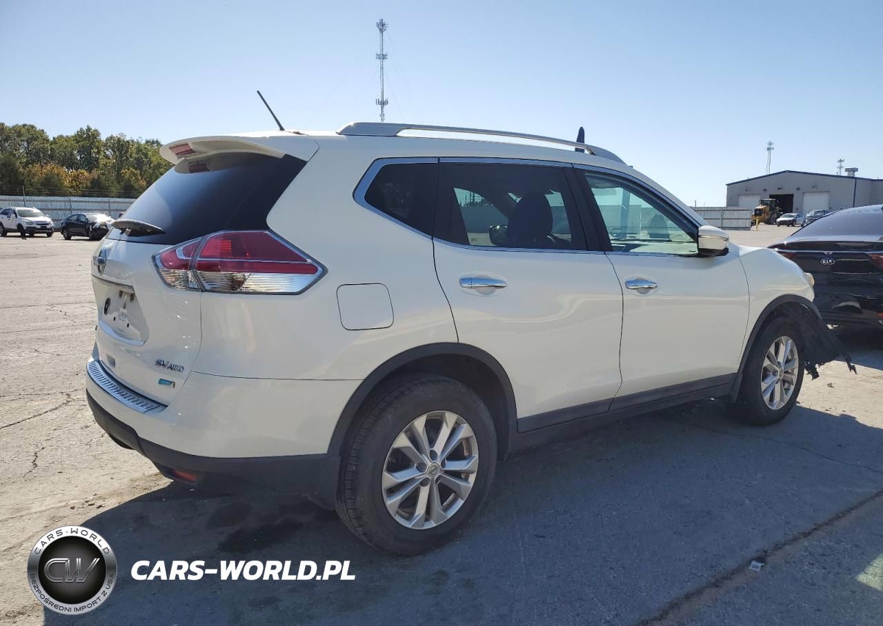 2014 Niss Rogue Sv VIN:5N1AT2MV4EC850714 - 3