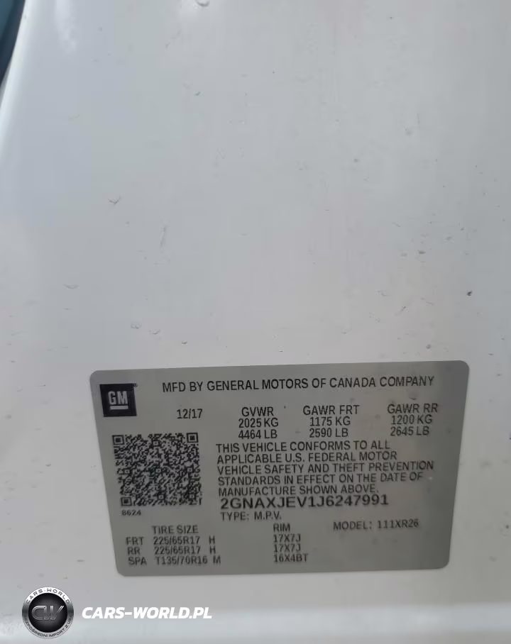 2018 Chevrolet Equinox Lt VIN:2GNAXJEV1J6247991 - 13