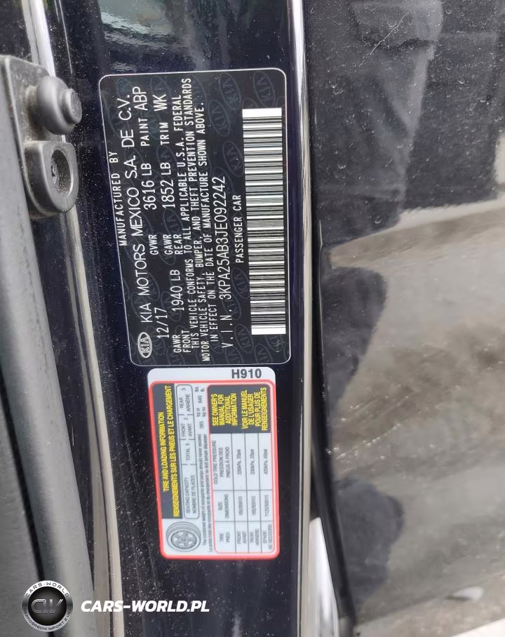 2018 Kia Rio Lx VIN:3KPA25AB3JE092242 - 12