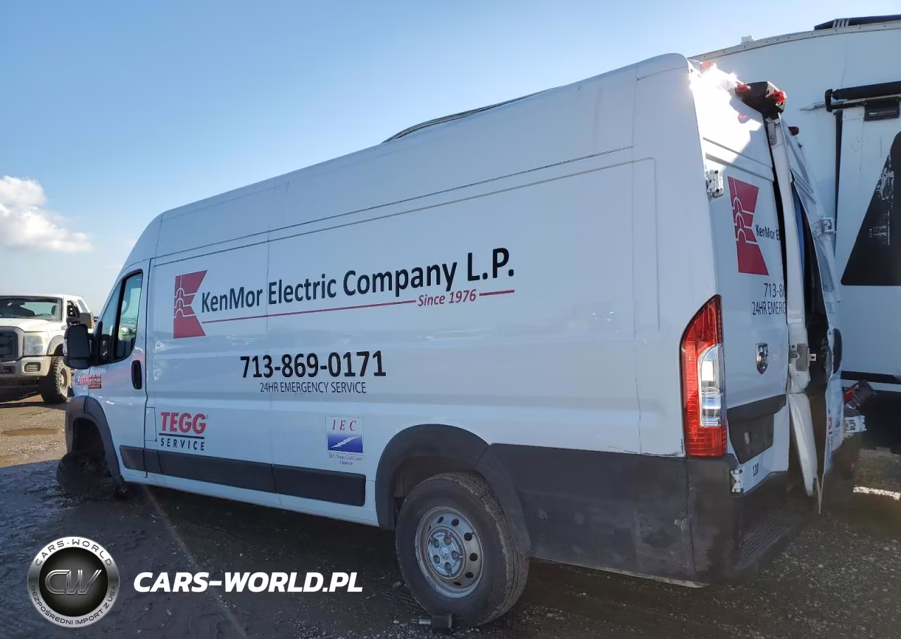 2019 Ram Promaster 3500 3500 High VIN:3C6URVJG8KE565193 - 2