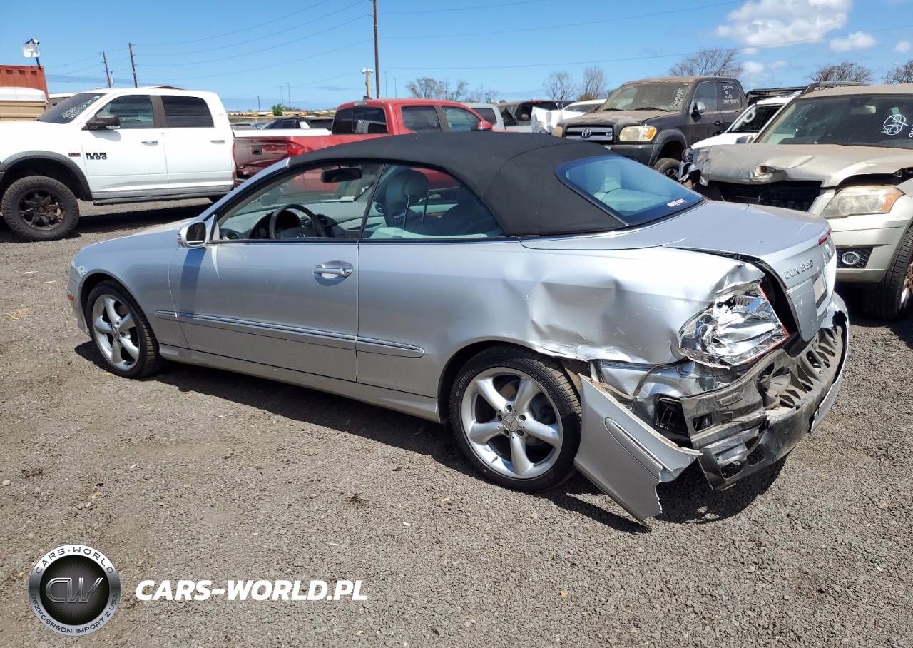 2005 Mercedes Benz Clk VIN:WDBTK65J85F152140 - 2