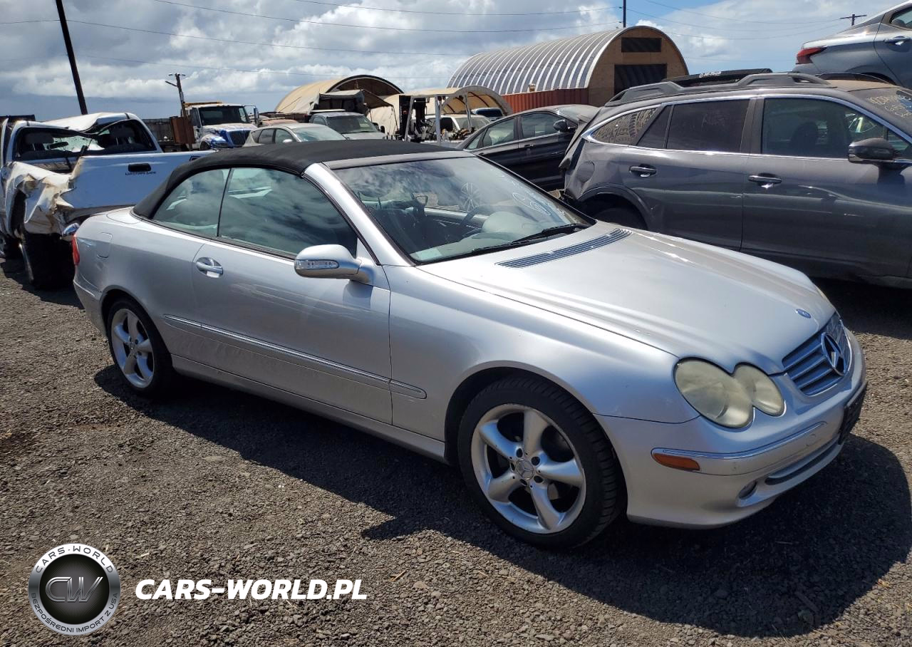 2005 Mercedes Benz Clk VIN:WDBTK65J85F152140 - 4