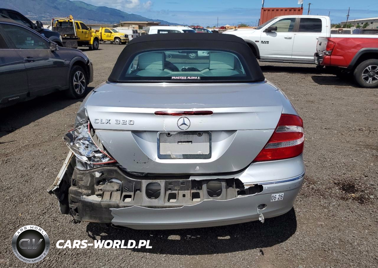 2005 Mercedes Benz Clk VIN:WDBTK65J85F152140 - 6