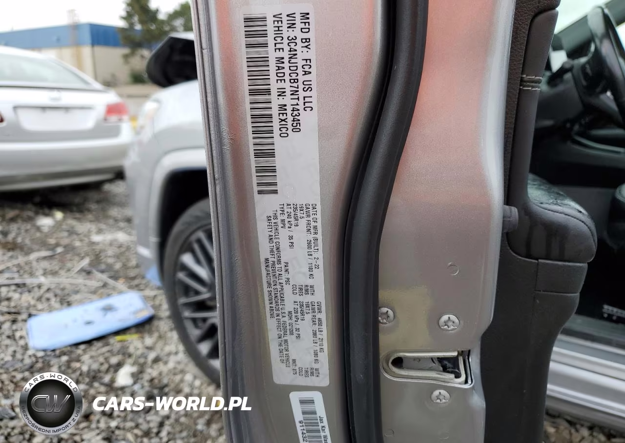 2022 Jeep Compass Limited VIN:3C4NJDCB7NT143450 - 13