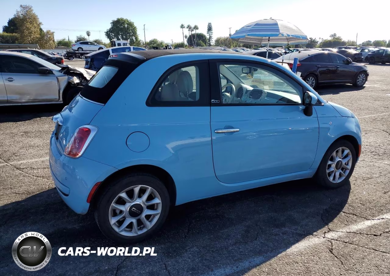 2017 Fiat 500 Pop VIN:3C3CFFLR7HT506176 - 3