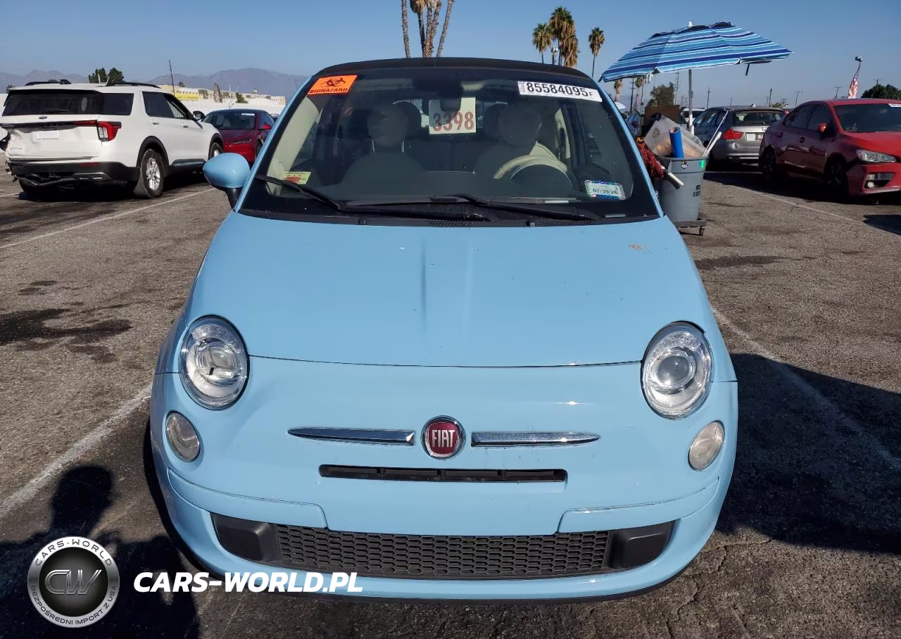 2017 Fiat 500 Pop VIN:3C3CFFLR7HT506176 - 5