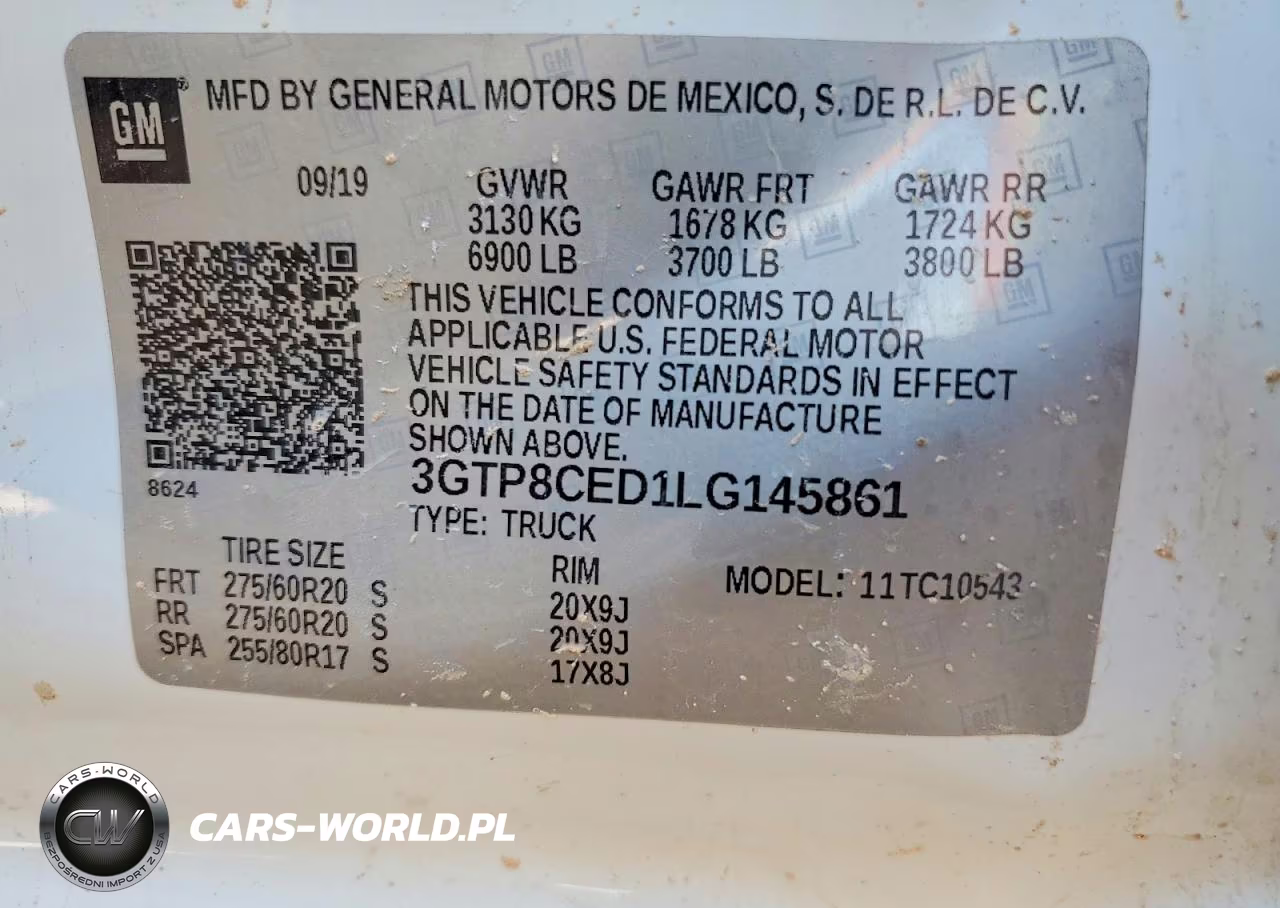 2020 GMC Sierra C1500 Elevation VIN:3GTP8CED1LG145861 - 12