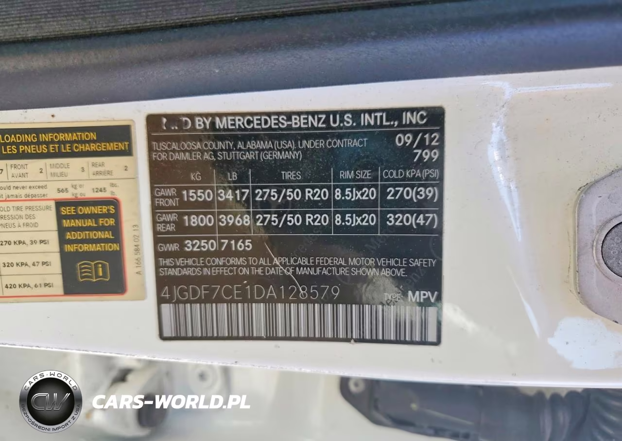 2013 Mercedes-Benz Gl 450 4Matic VIN:4JGDF7CE1DA128579 - 13