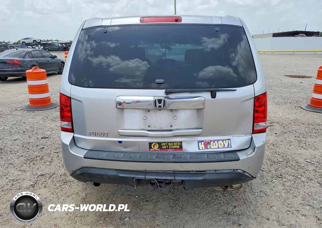 2013 Honda Pilot Lx VIN:5FNYF3H24DB006982 - 6