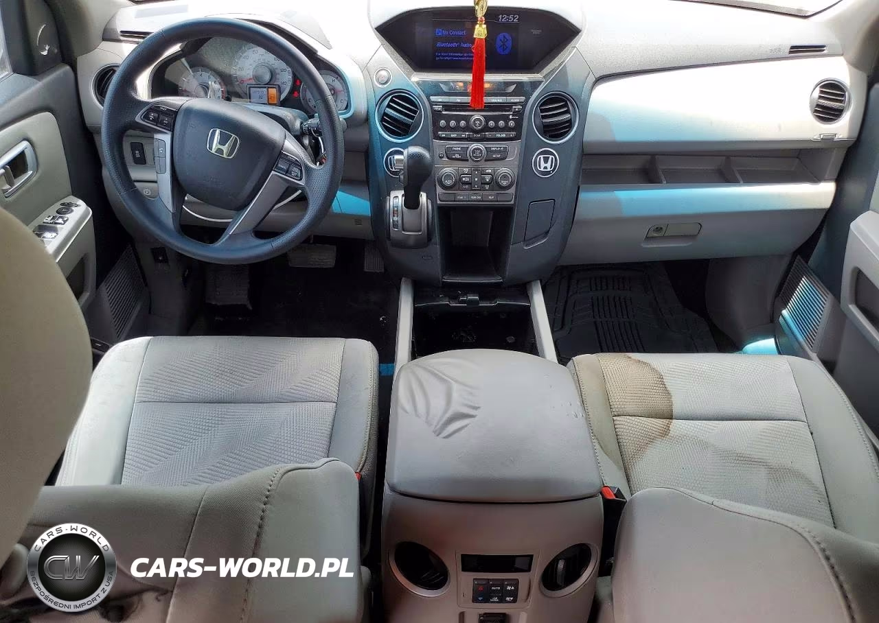 2013 Honda Pilot Lx VIN:5FNYF3H24DB006982 - 8