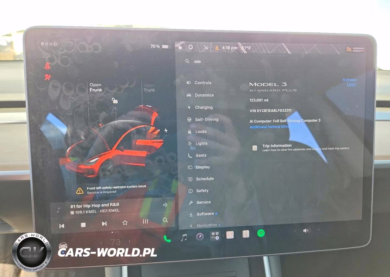 2020 Tesla Model 3 VIN:5YJ3E1EA8LF633311 - 9