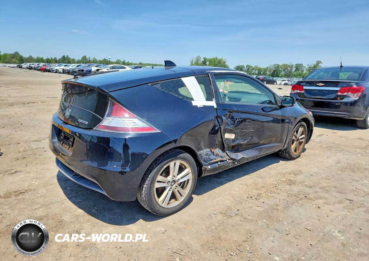 2012 Honda Cr-Z Ex VIN:JHMZF1D65CS003638 - 3