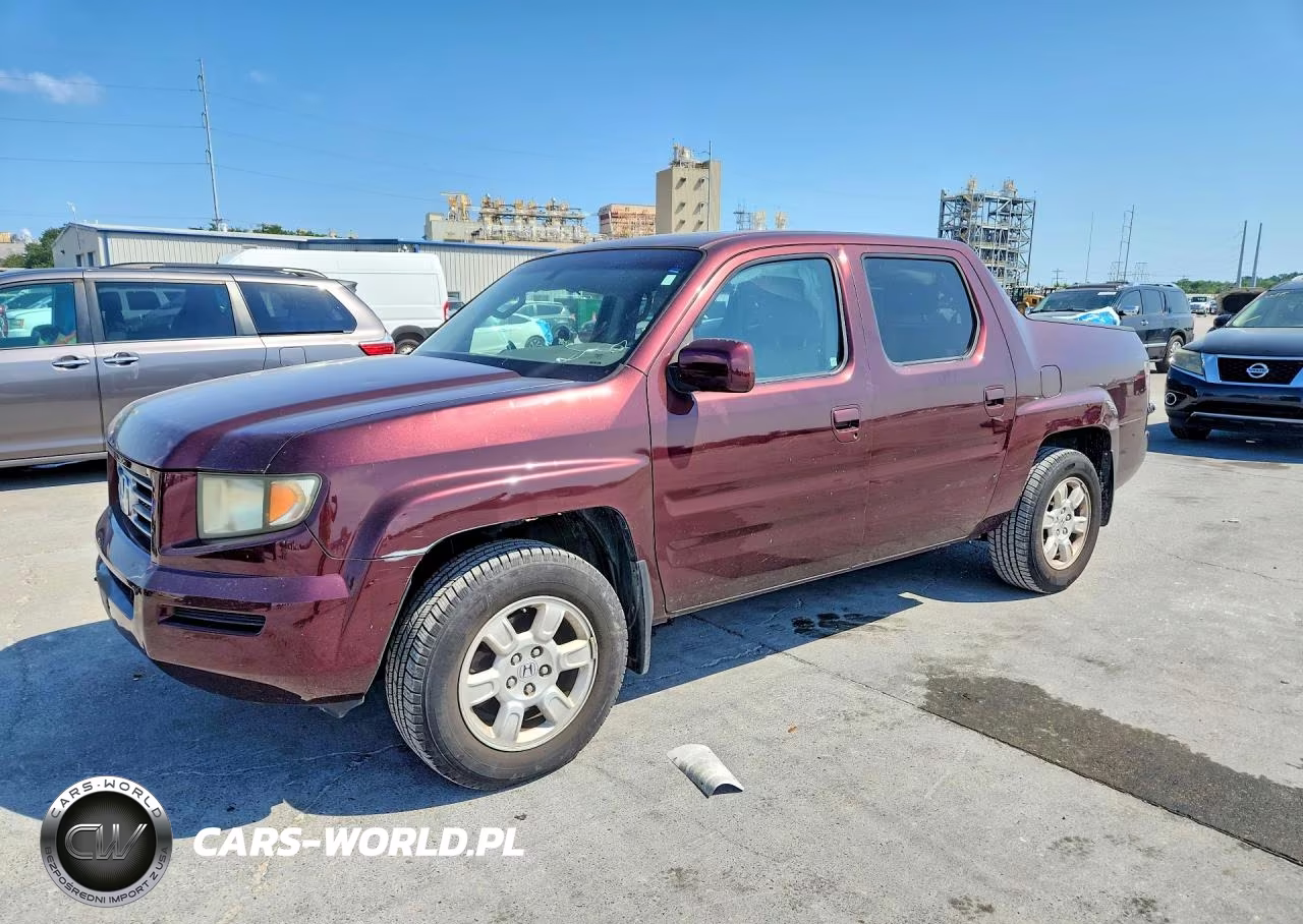 2007 Honda Ridgeline Rtl VIN:2HJYK16507H523977 - 1