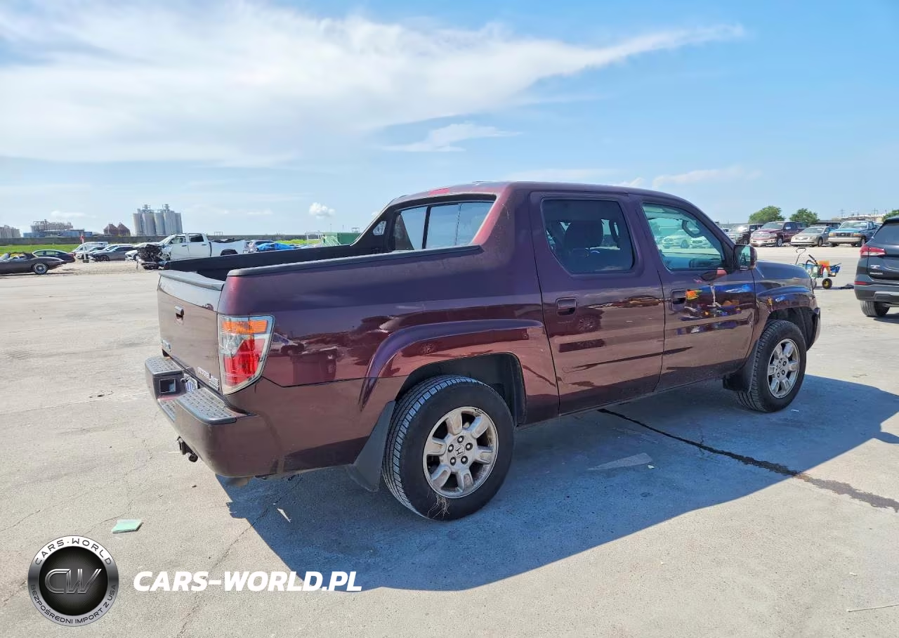2007 Honda Ridgeline Rtl VIN:2HJYK16507H523977 - 3
