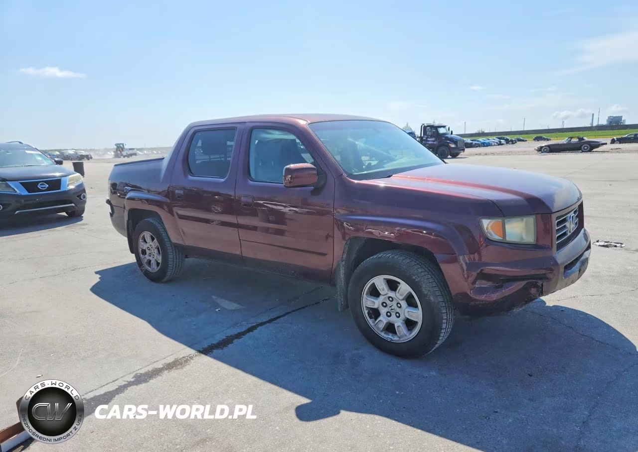 2007 Honda Ridgeline Rtl VIN:2HJYK16507H523977 - 4