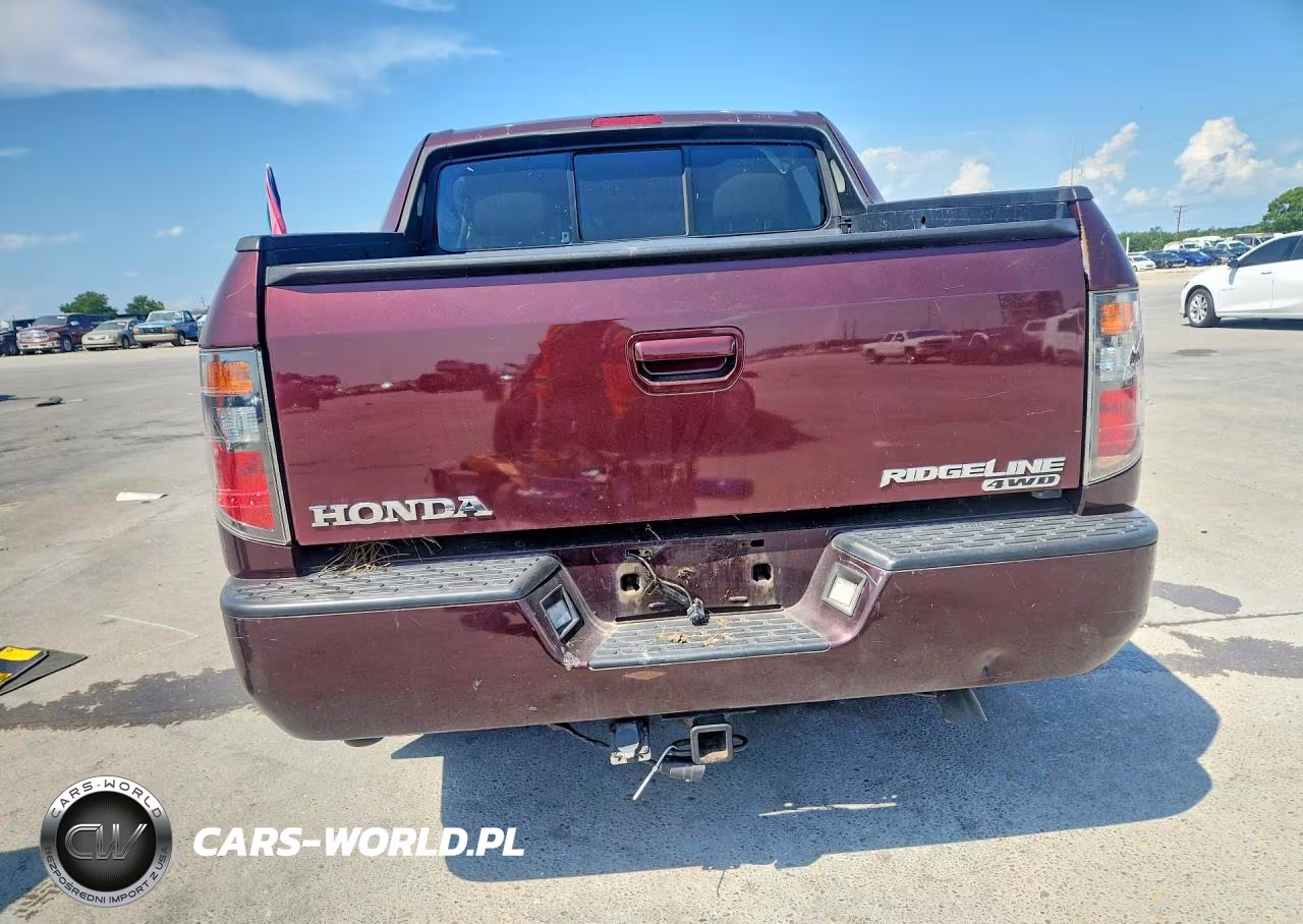 2007 Honda Ridgeline Rtl VIN:2HJYK16507H523977 - 6