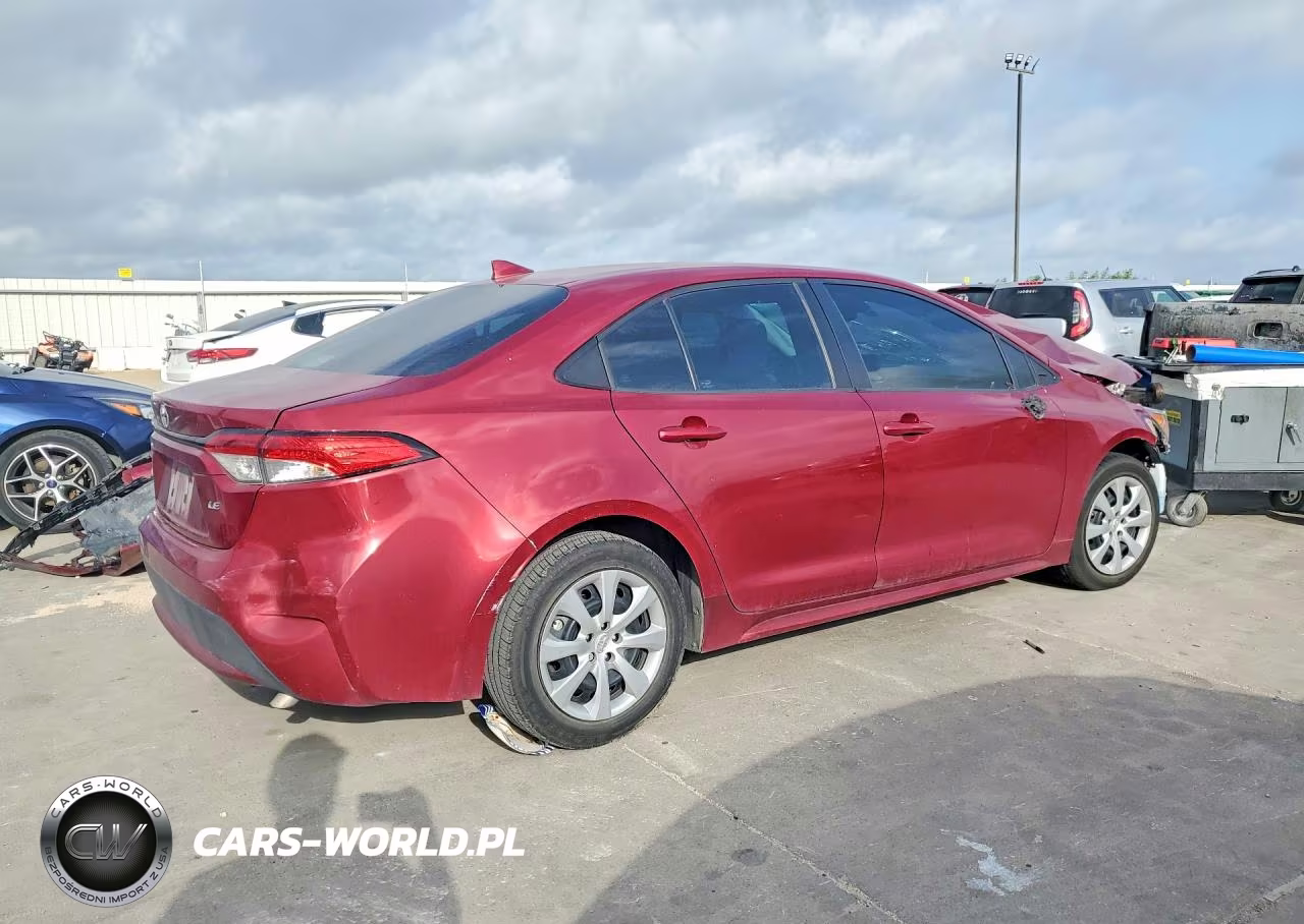 2022 Toyota Corolla Le VIN:5YFEPMAE8NP319016 - 3