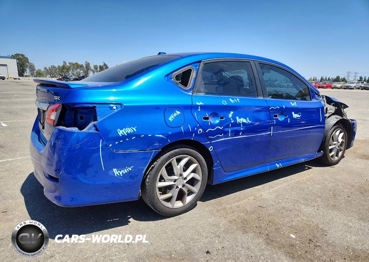 2015 Nissan Sentra Sr VIN:3N1AB7AP0FY288719 - 3