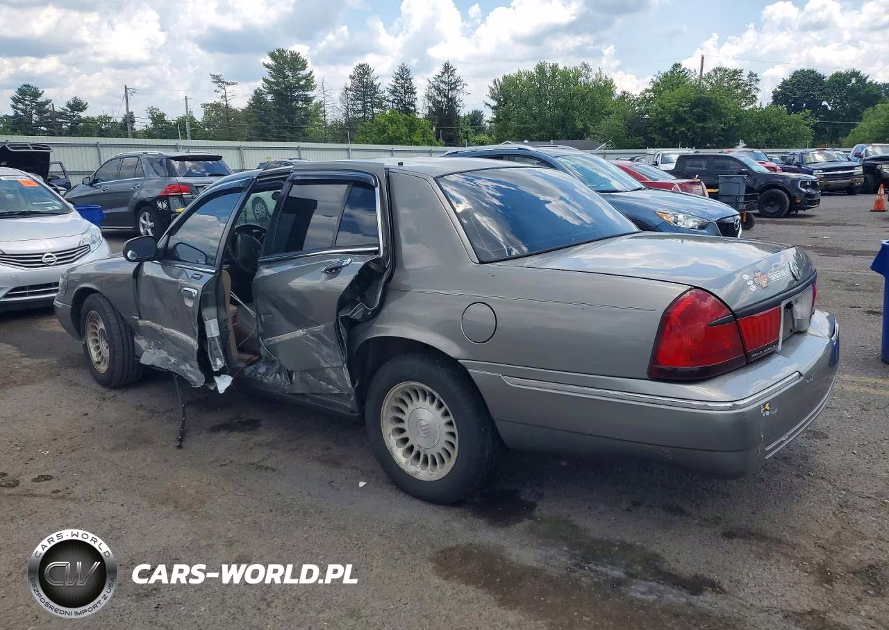 2002 Mercury Grand Marquis Ls VIN:2MEFM75W42X649064 - 2