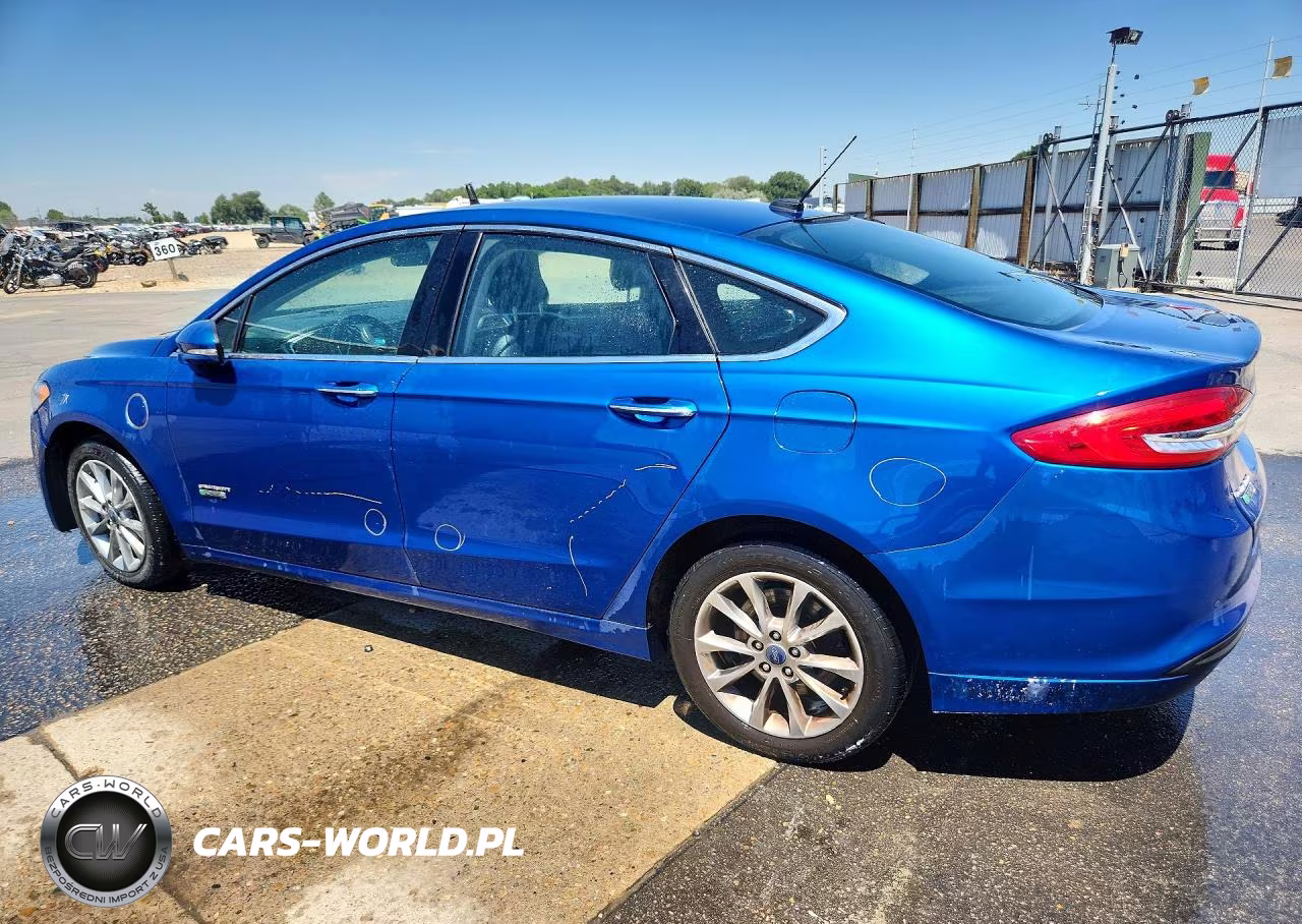 2018 Ford Fusion Se Phev VIN:3FA6P0PU0JR181431 - 2