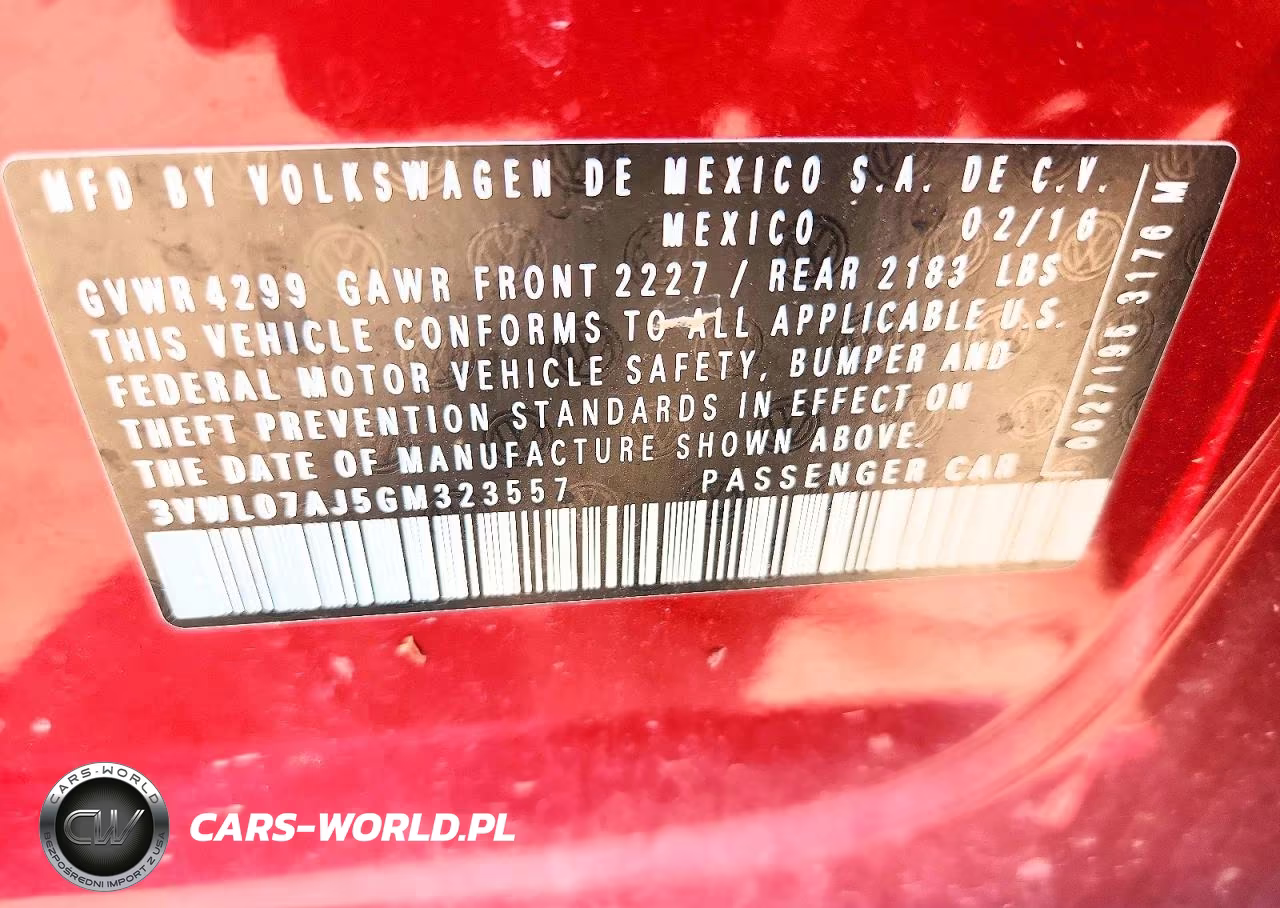 2016 Volkswagen Jetta Sel VIN:3VWL07AJ5GM323557 - 12
