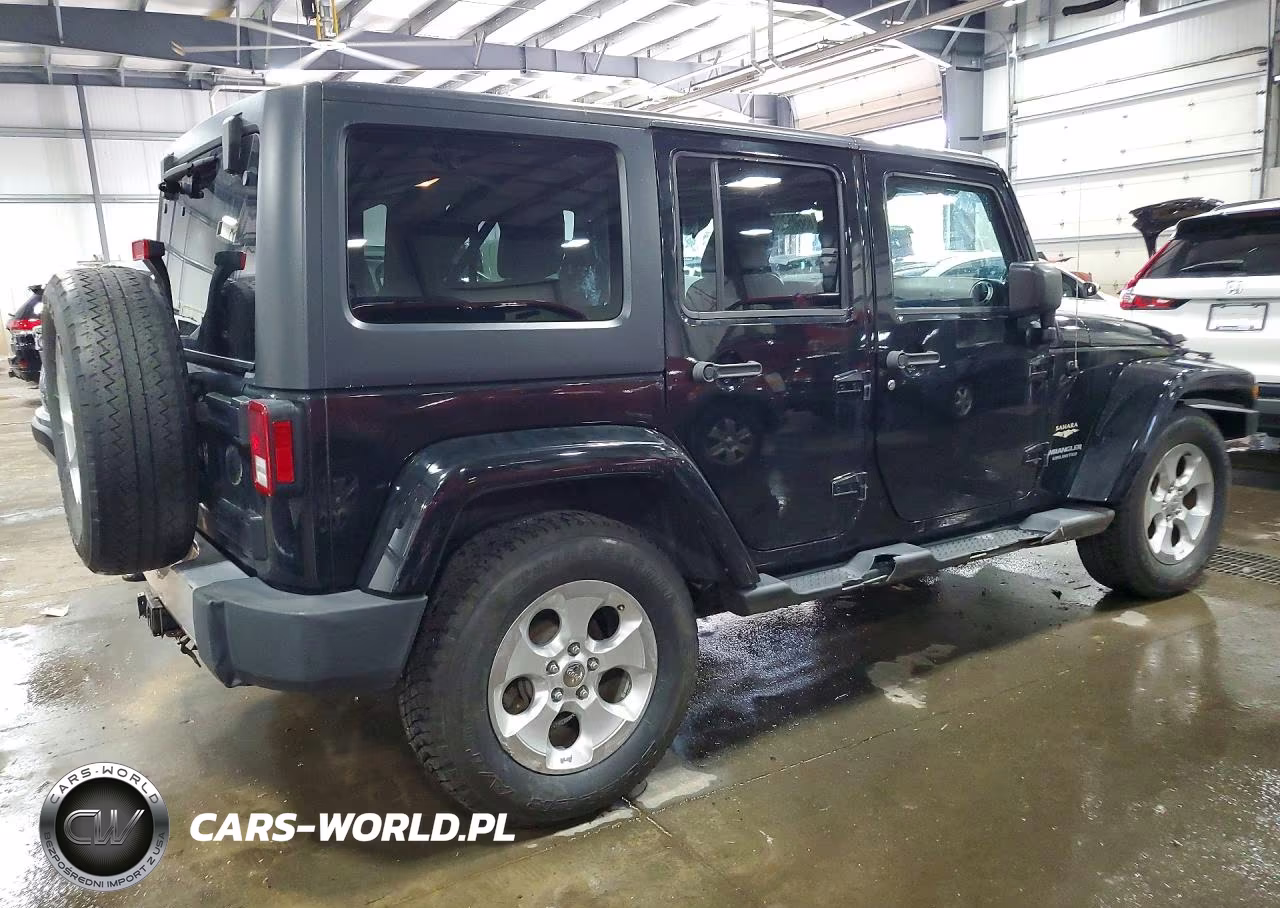 2014 Jeep Wrangler Unlimited Sahara VIN:1C4BJWEG7EL290807 - 3