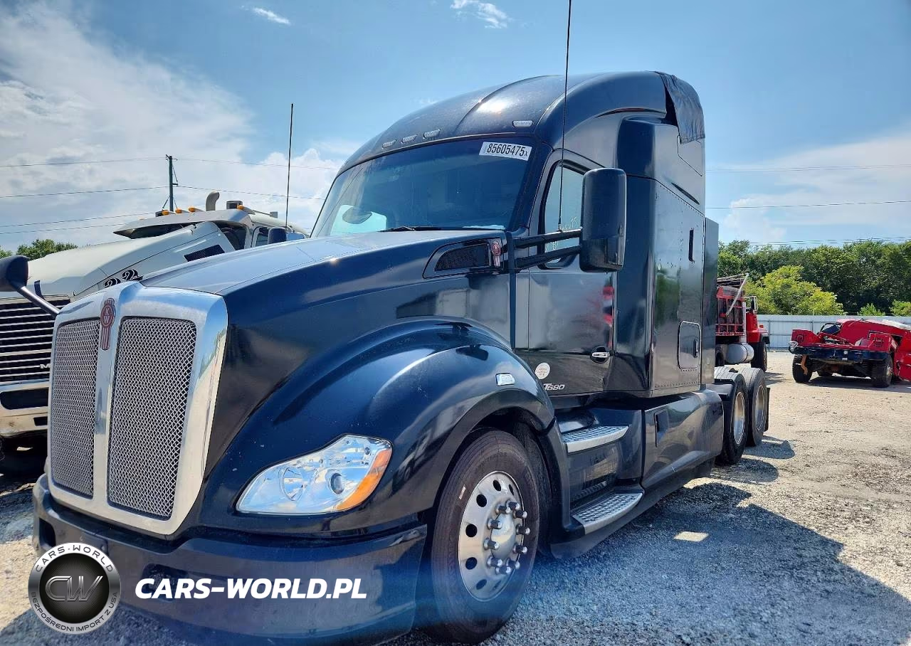 2022 Kenworth T680 Semi Truck VIN:1XKYD49X5NJ483005 - 2