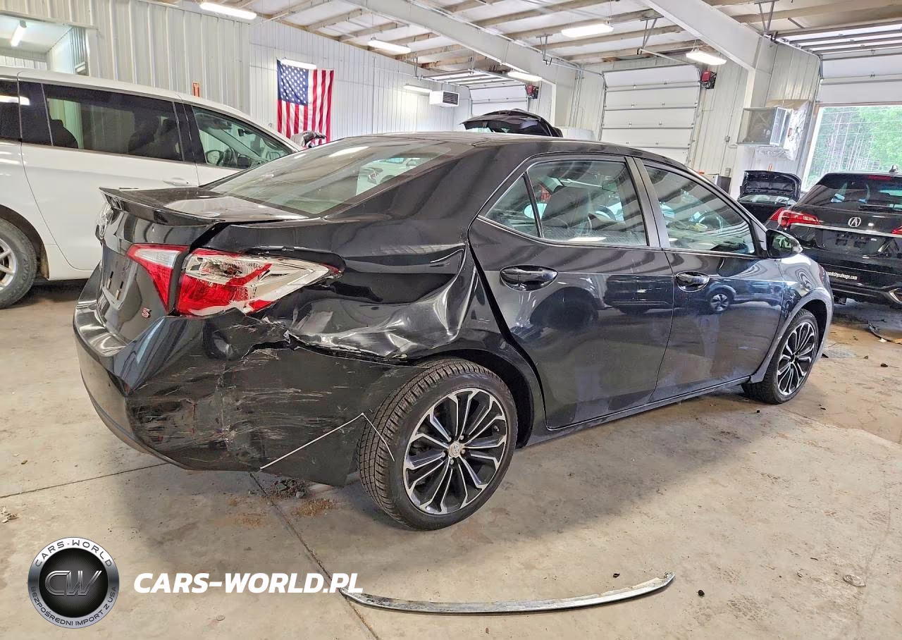 2014 Toyota Corolla S Plus VIN:5YFBURHE6EP120352 - 3