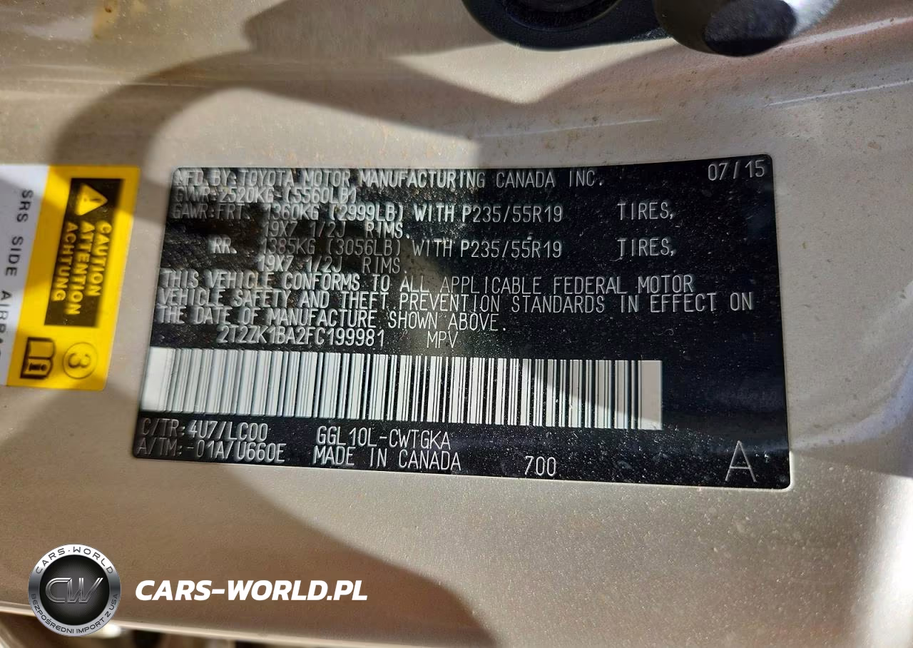 2015 Lexus Rx 350 VIN:2T2ZK1BA2FC199981 - 13