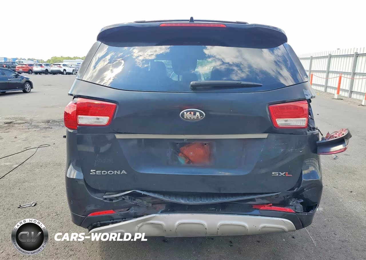 2018 Kia Sedona Sxl VIN:KNDME5C12J6356114 - 6