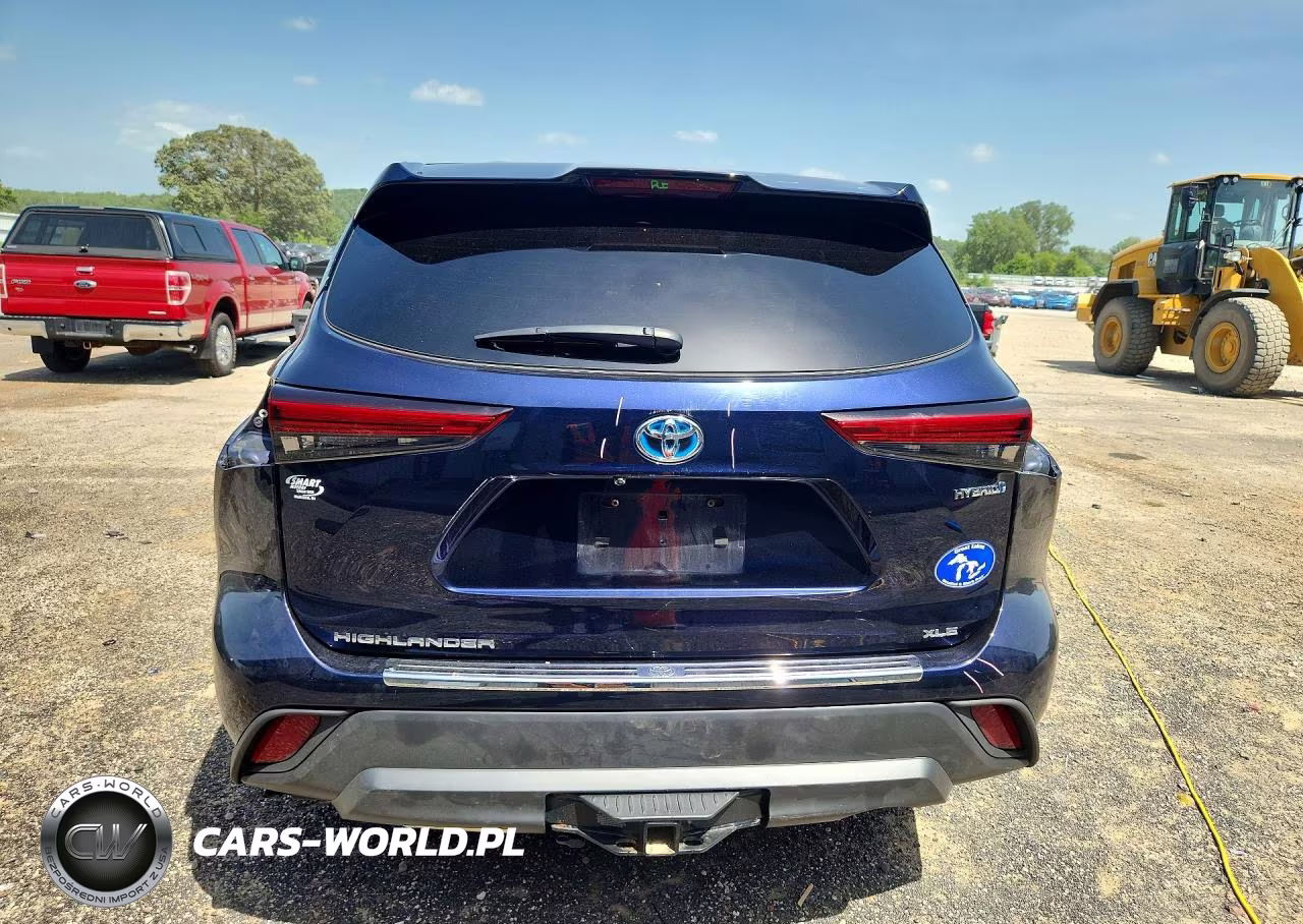 2021 Toyota Highlander Hybrid Xle VIN:5TDGBRCH3MS535406 - 6