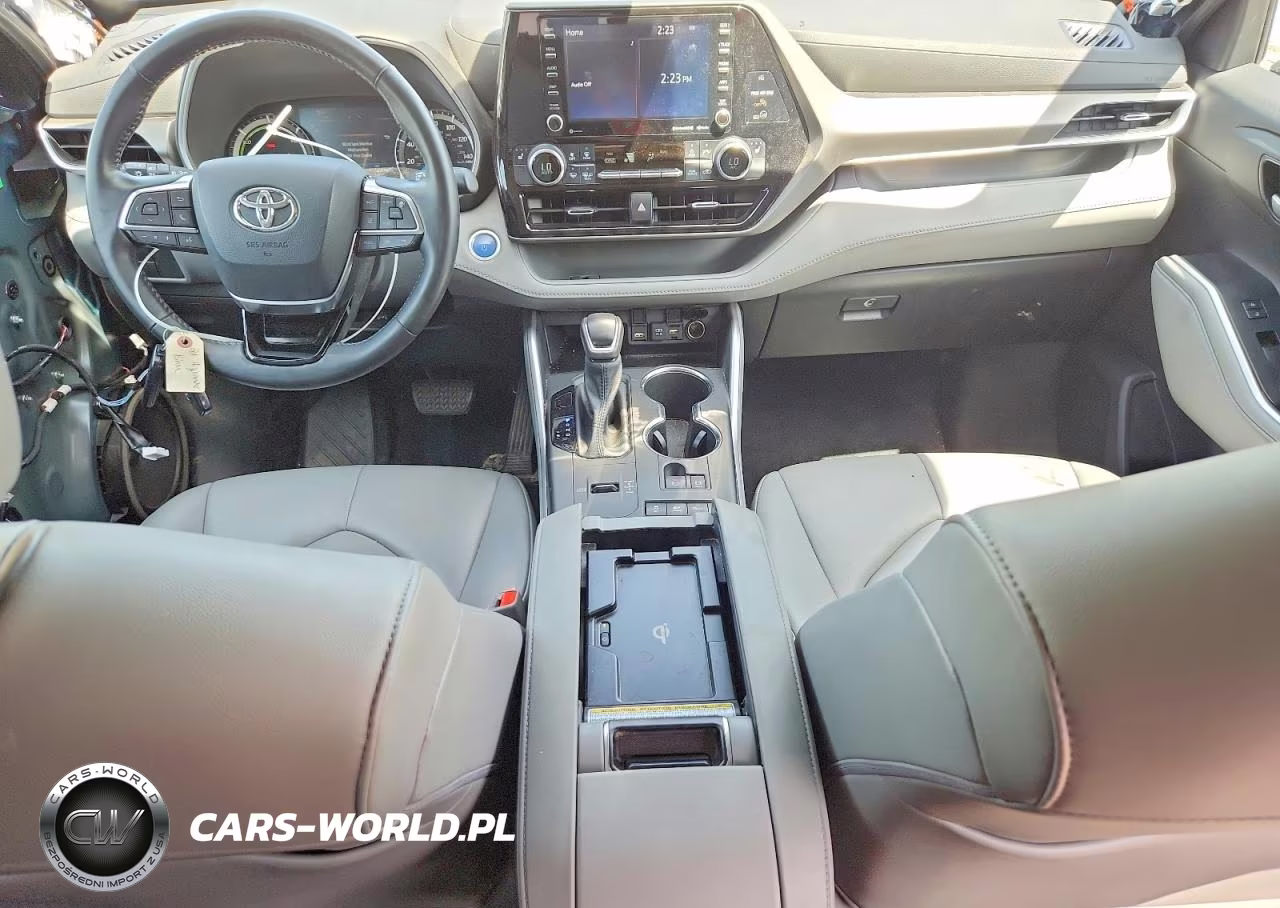 2021 Toyota Highlander Hybrid Xle VIN:5TDGBRCH3MS535406 - 8